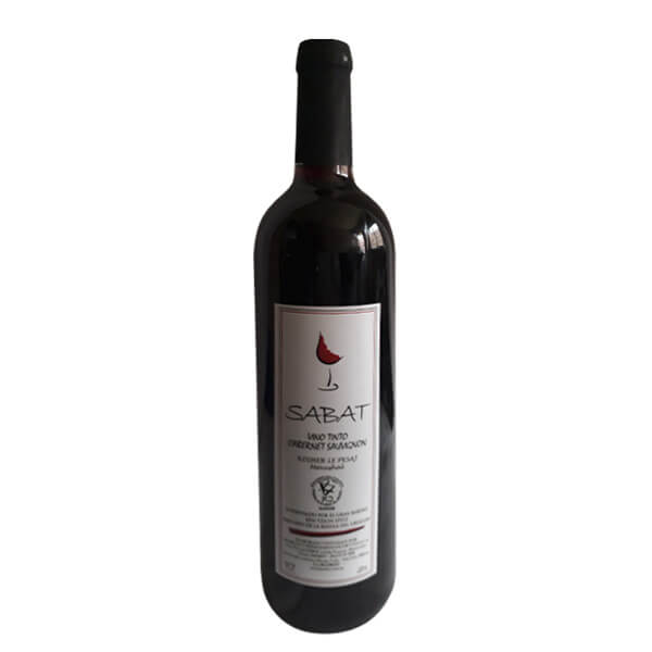 Vino tinto cabernet sauvignon SABAT