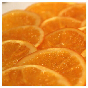 Naranjas glaseadas